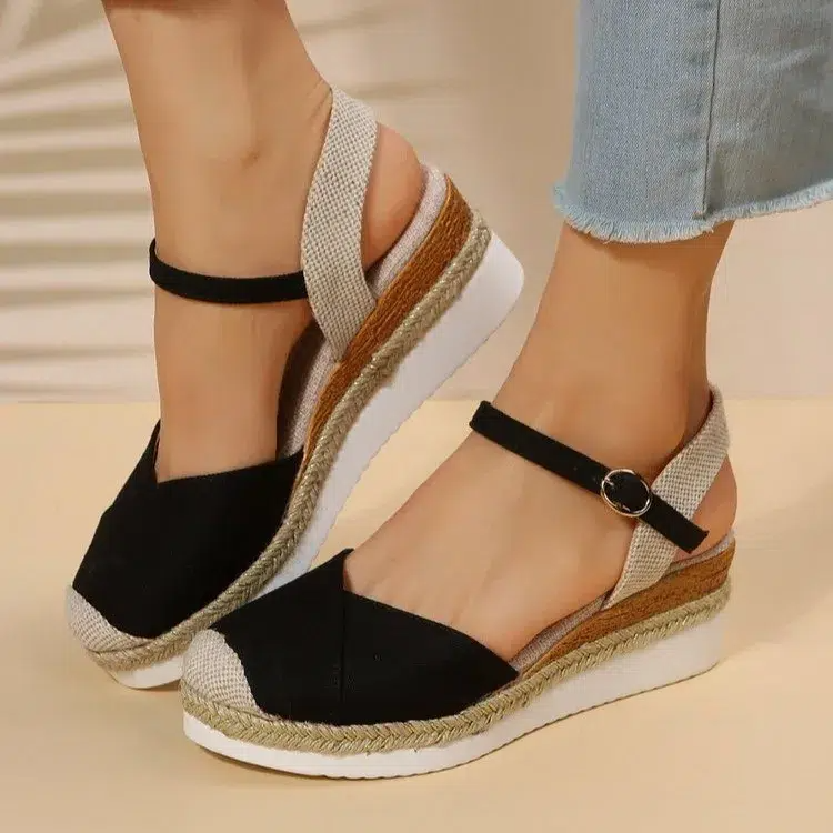 Sandales Espadrilles à Bouts Fermées