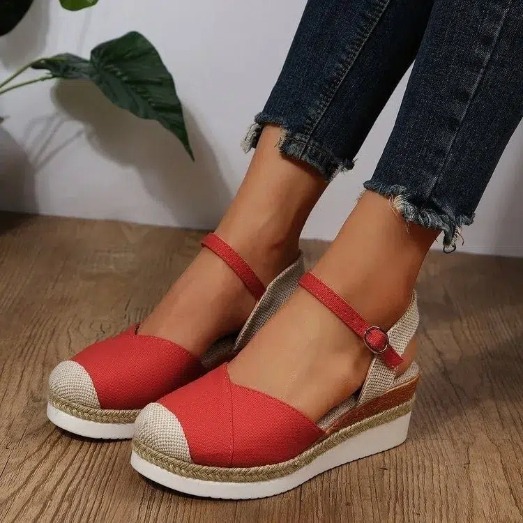 Sandales Espadrilles à Bouts Fermées