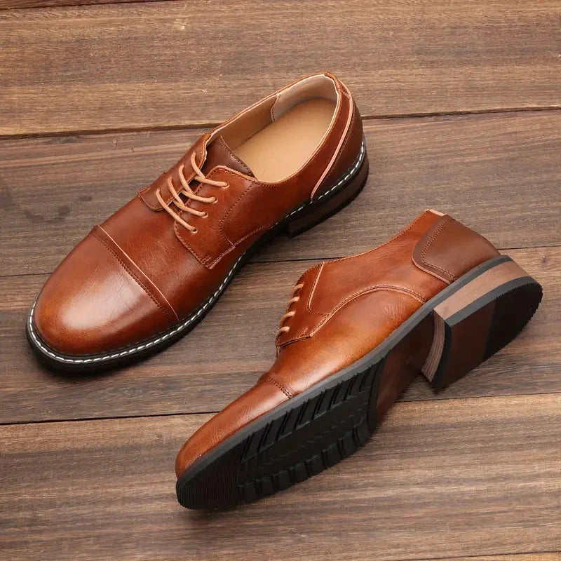  Chaussures Derby Vintage Robustes Pour Homme