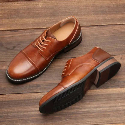  Chaussures Derby Vintage Robustes Pour Homme