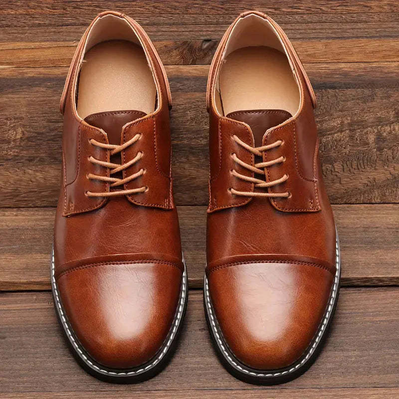  Chaussures Derby Vintage Robustes Pour Homme