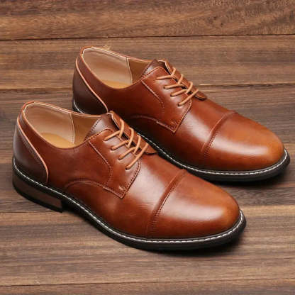  Chaussures Derby Vintage Robustes Pour Homme