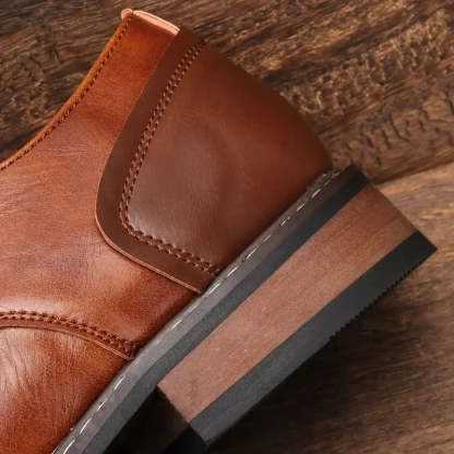  Chaussures Derby Vintage Robustes Pour Homme