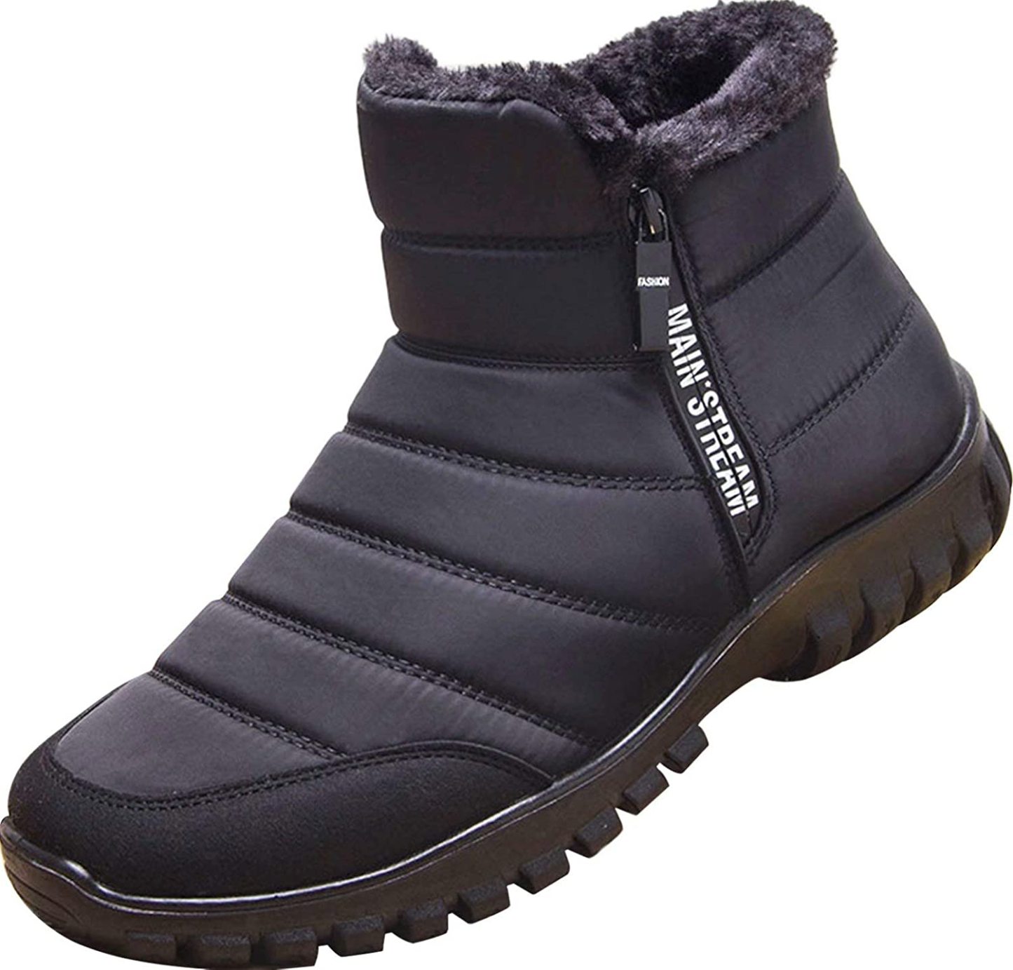 Bottes d'hiver imperméables chaudes et décontractées-Luckweek