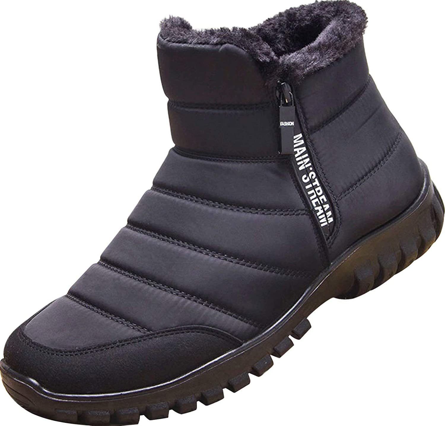 Bottes d'hiver imperméables chaudes et décontractées-Luckweek