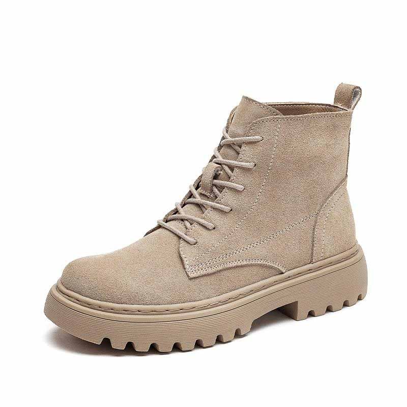 Bottes fashion en daim-Luckweek