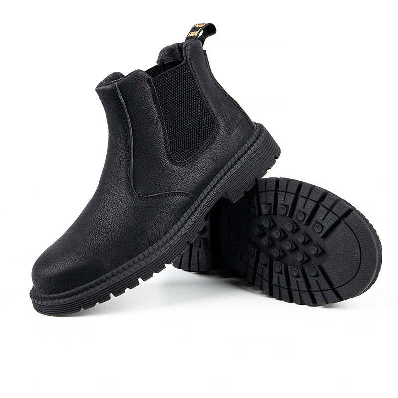 Chaussures de Sécurité Montantes Ultra-résistantes et Confortables-Luckweek