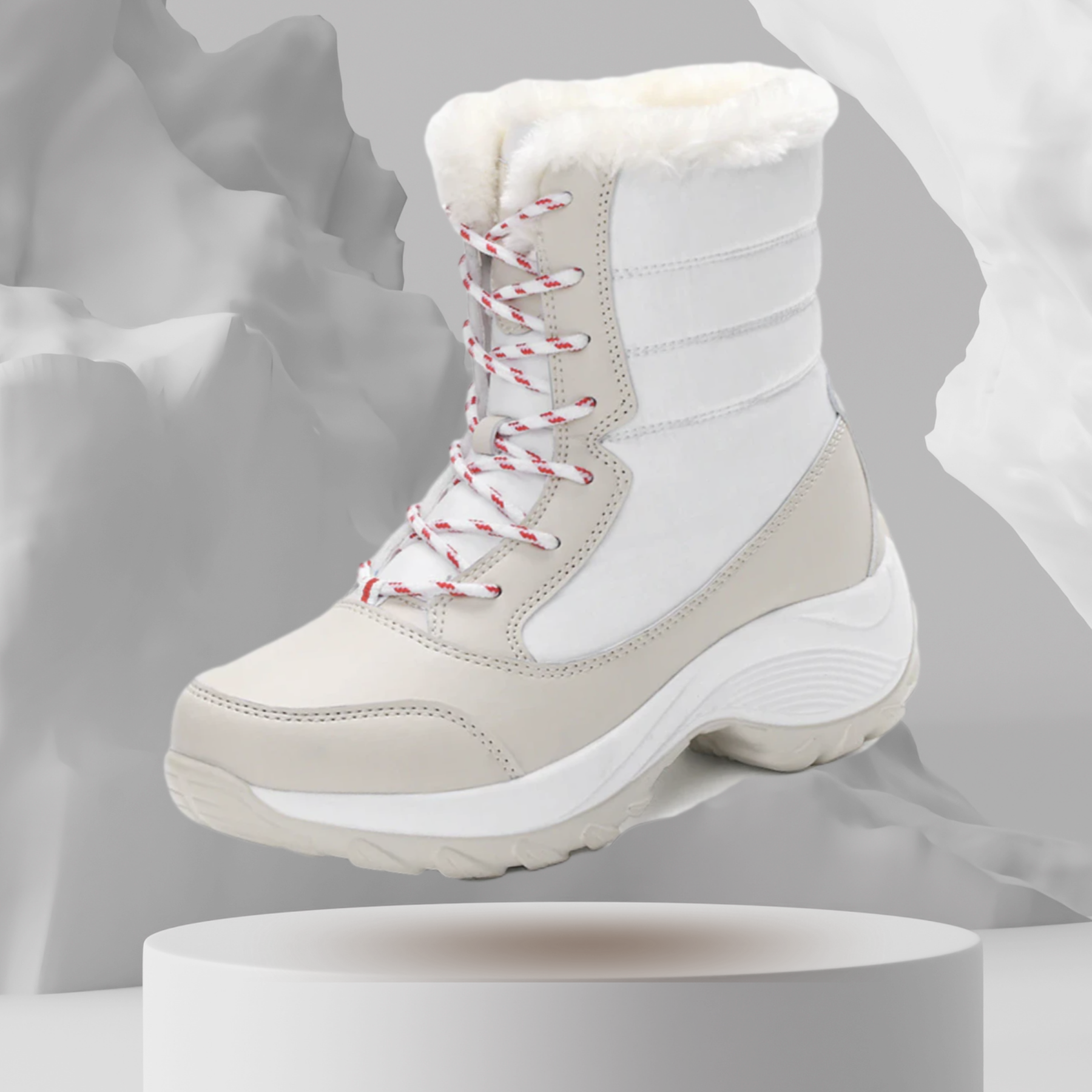 Après-ski - Bottines de Neige Femme Boots antidérapantes-Luckweek