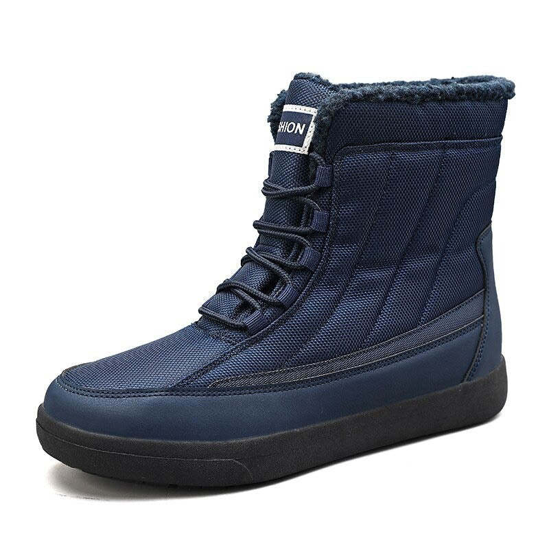 Bottes de neige décontractées en velours pour l'hiver-Luckweek