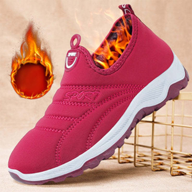 Baskets chaudes et confortables pour femmes-Luckweek