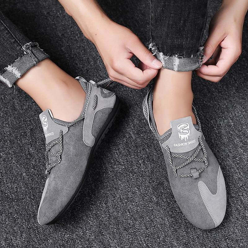 Mocassin doux et confortable de haute qualité pour hommes-Luckweek