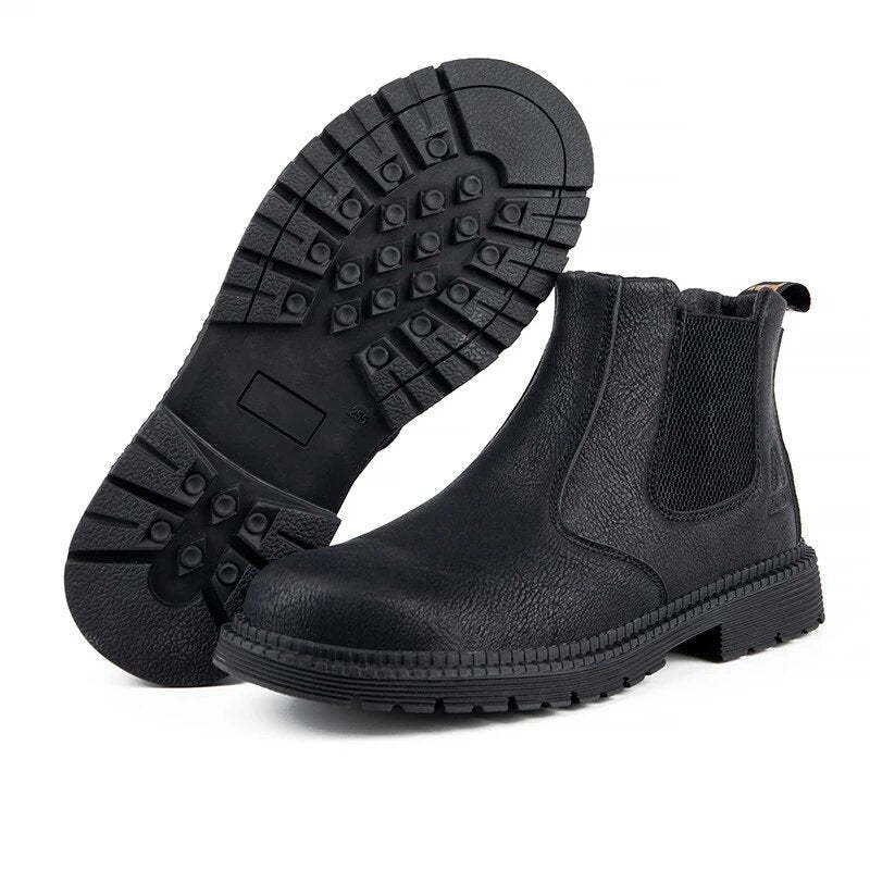 Chaussures de Sécurité Montantes Ultra-résistantes et Confortables-Luckweek