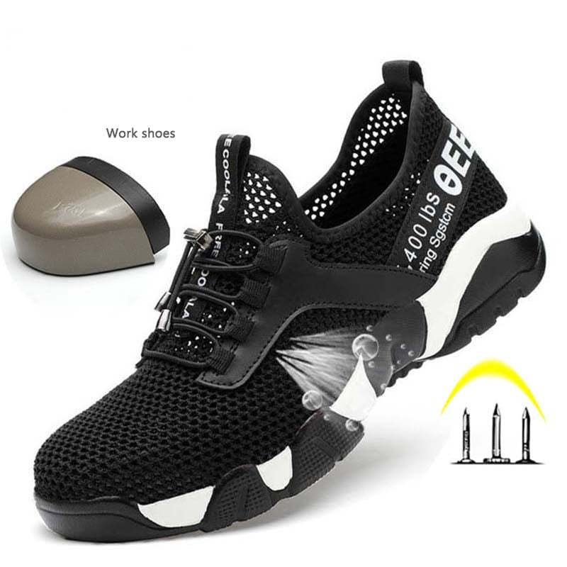 Nouvelles chaussures de sécurité légères et respirantes-Luckweek