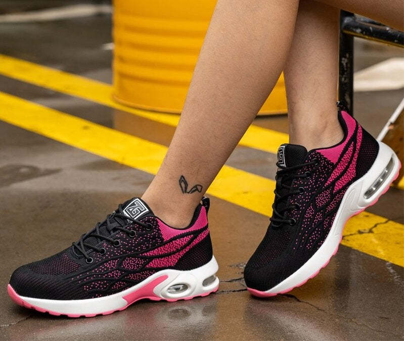 Chaussures de sécurité à la mode pour femmes : Légères et confortables-Luckweek