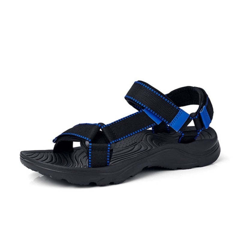 Sandale orthopédique pour hommes, soutien de la voûte plantaire, légère, antidérapante-Luckweek