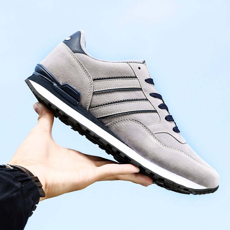 Chaussures décontractées de haute qualité respirantes à lacets-Luckweek