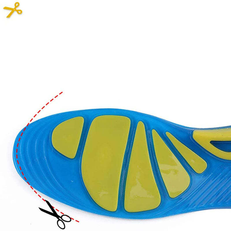 Semelles Ultra Amortissantes de Sport Soutien du Talon-Luckweek