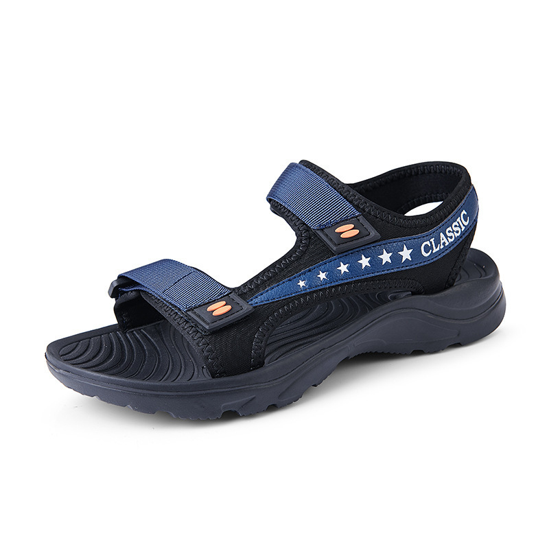 Sandale orthopédique pour hommes, soutien de la voûte plantaire, légère, antidérapante-Luckweek