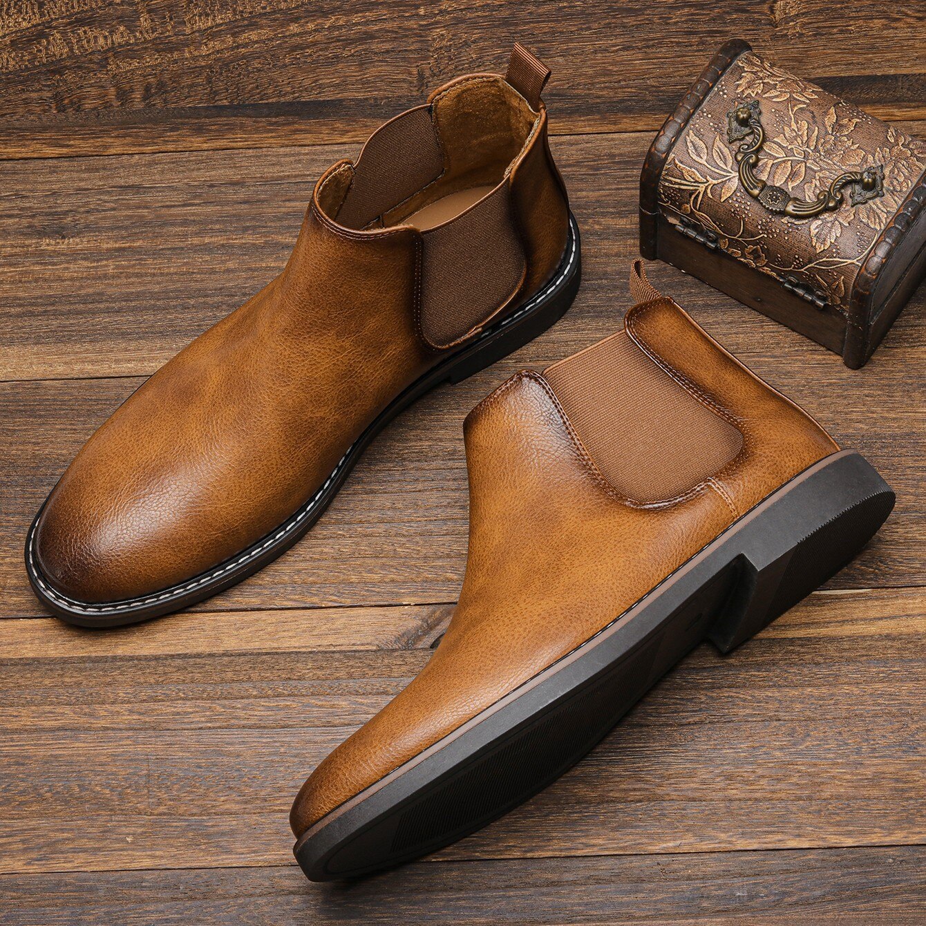 Bottes en cuir intemporelles