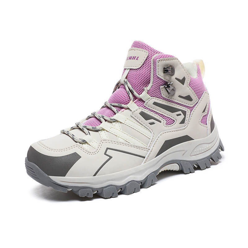 Chaussures de Randonnée Tout-Terrain pour Femmes - Imperméables, Respirantes & Antidérapantes