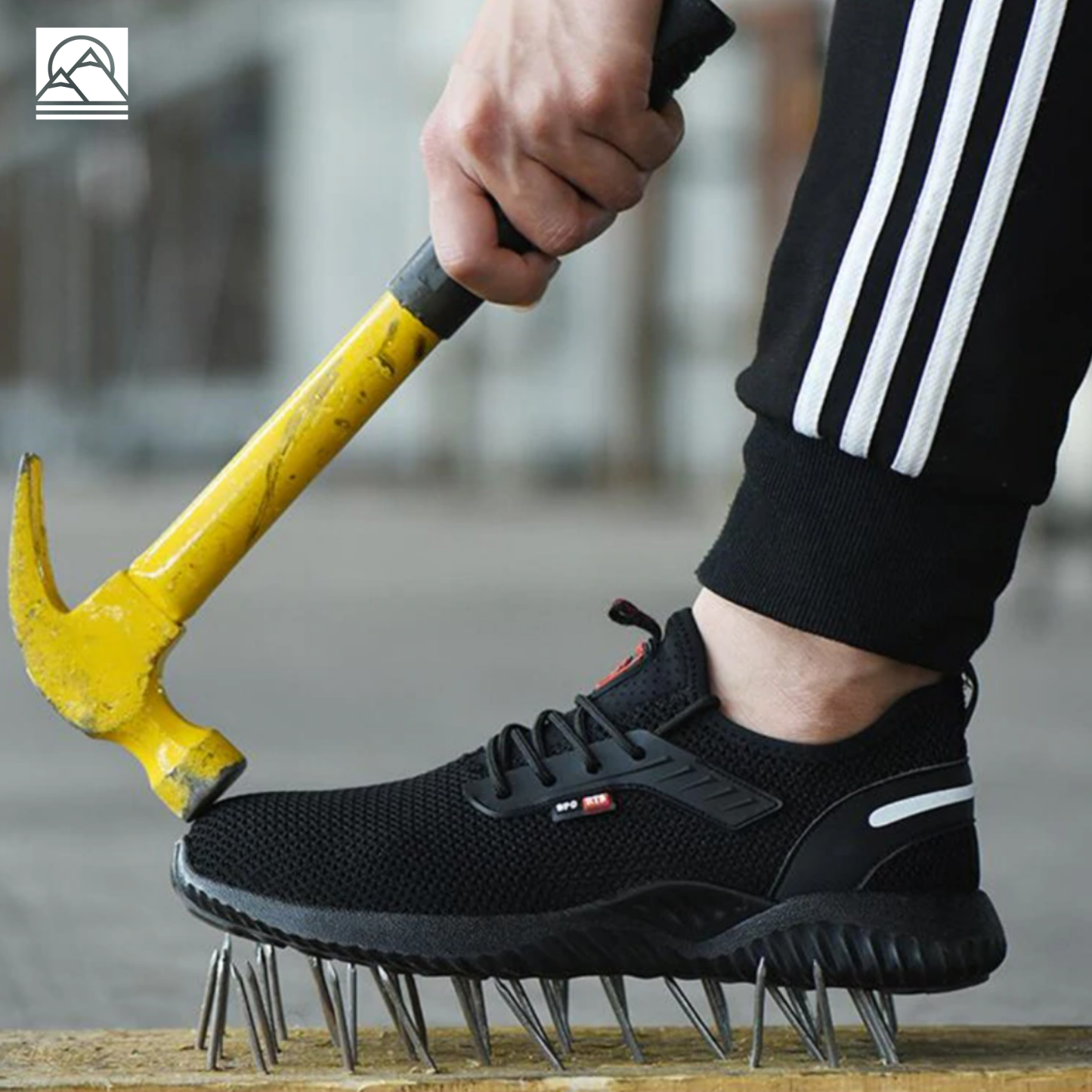 Chaussures de sécurité Homme Femme - Baskets Indestructibles - Ultra Solide à Coque-Luckweek