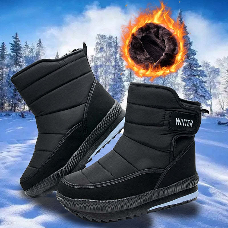Bottes 2023 en caoutchouc antidérapantes et décontractées pour homme-Luckweek