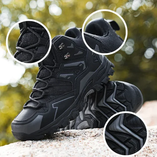 Chaussures de Randonnée Tout-Terrain pour Femmes - Imperméables, Respirantes & Antidérapantes