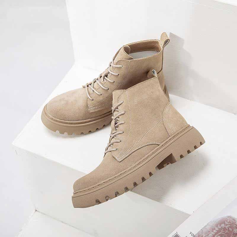 Bottes fashion en daim-Luckweek