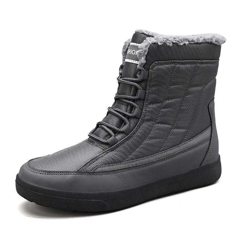 Bottes de neige décontractées en velours pour l'hiver-Luckweek