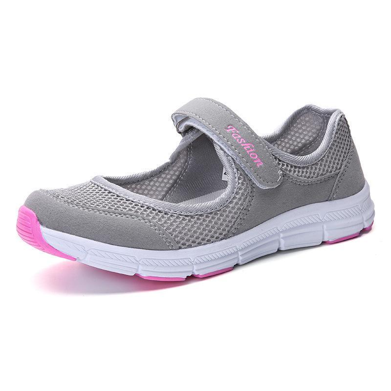 Chaussures à Scratch Relaxant le Pied et le Talon Mary Janes Été-Luckweek