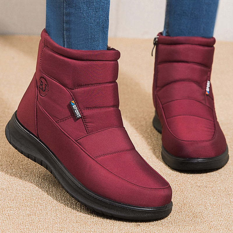 Nouvelles bottes d'hiver chaudes et imperméables-Luckweek