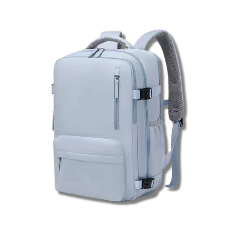 Sac à dos de voyage avec port de charge USB et compartiment à chaussures