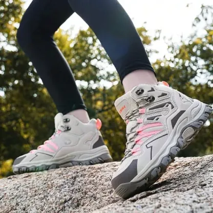 Chaussures De Randonnée Respirante Maille Mode Montagne Pour Homme Et Femmes - Warm