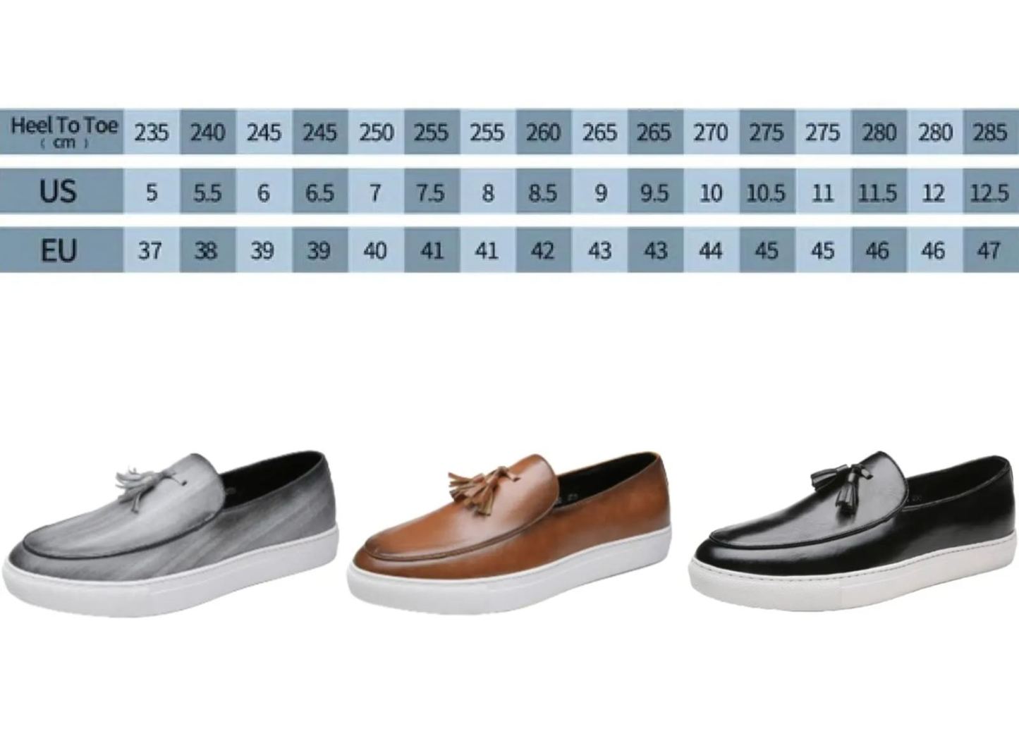 Mocassins respirants pour hommes