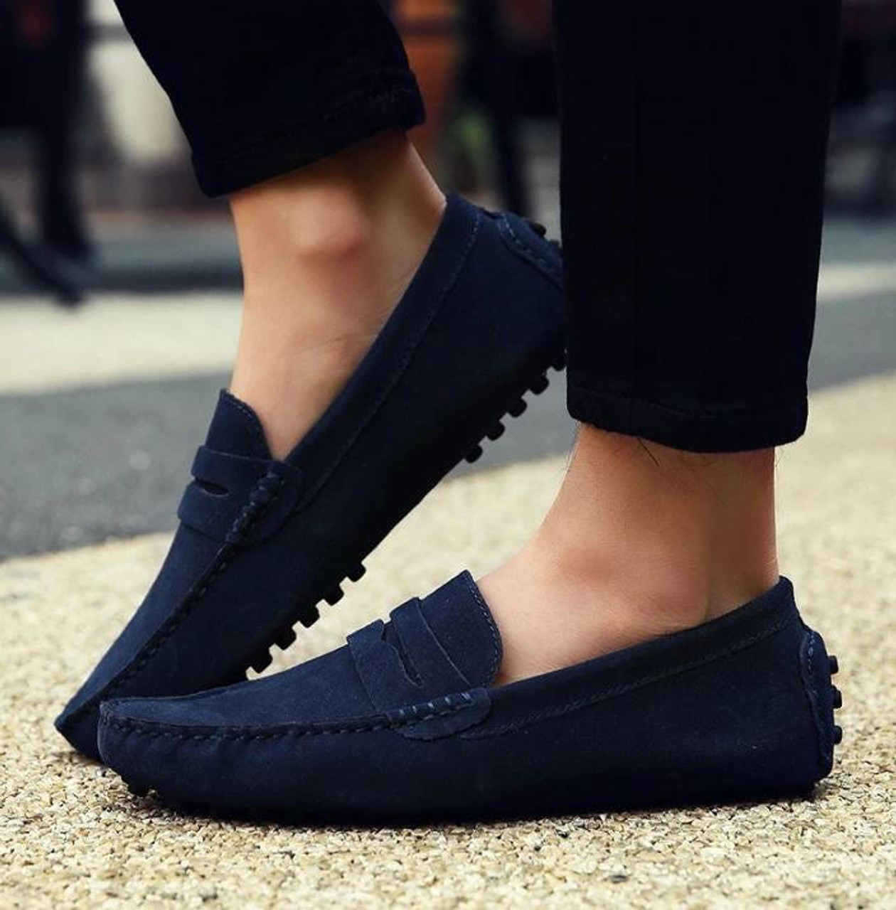 Mocassins style décontracté-Luckweek