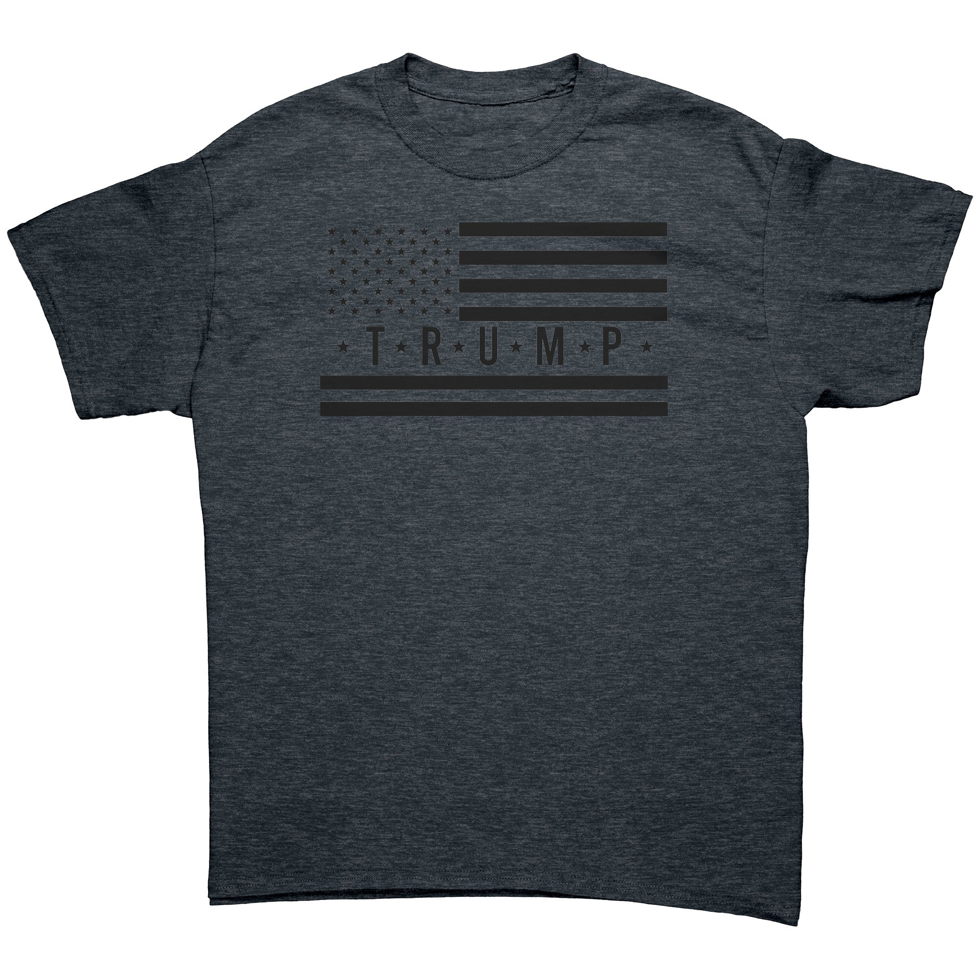 Black American Flag   T-Shirt-MakeAmericaGreatAgain