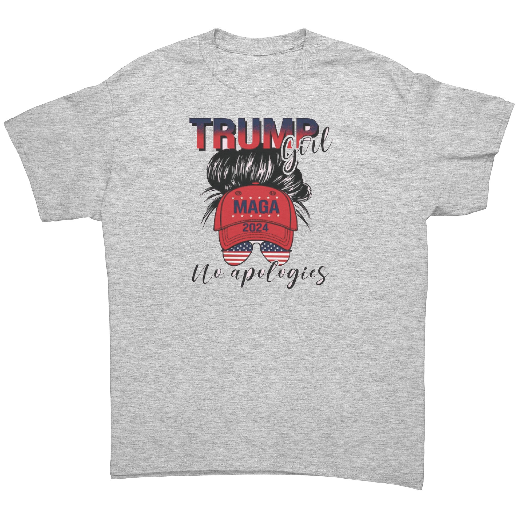 MAGA  Girl No Apologies T-Shirt-MakeAmericaGreatAgain