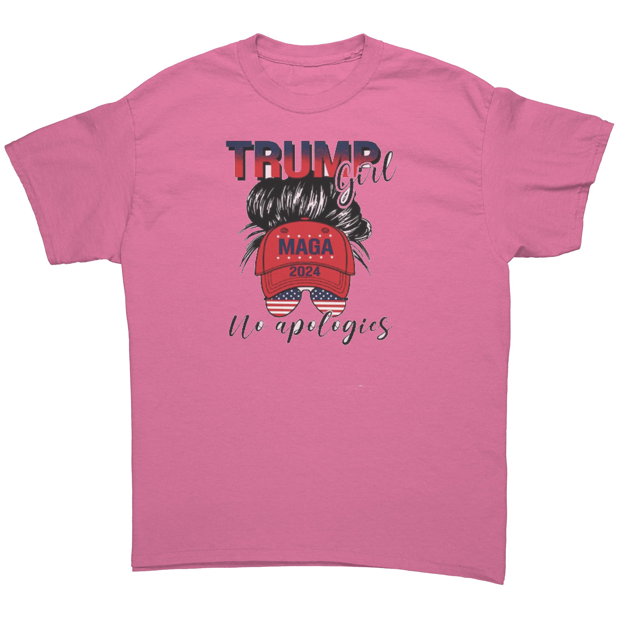 MAGA  Girl No Apologies T-Shirt-MakeAmericaGreatAgain