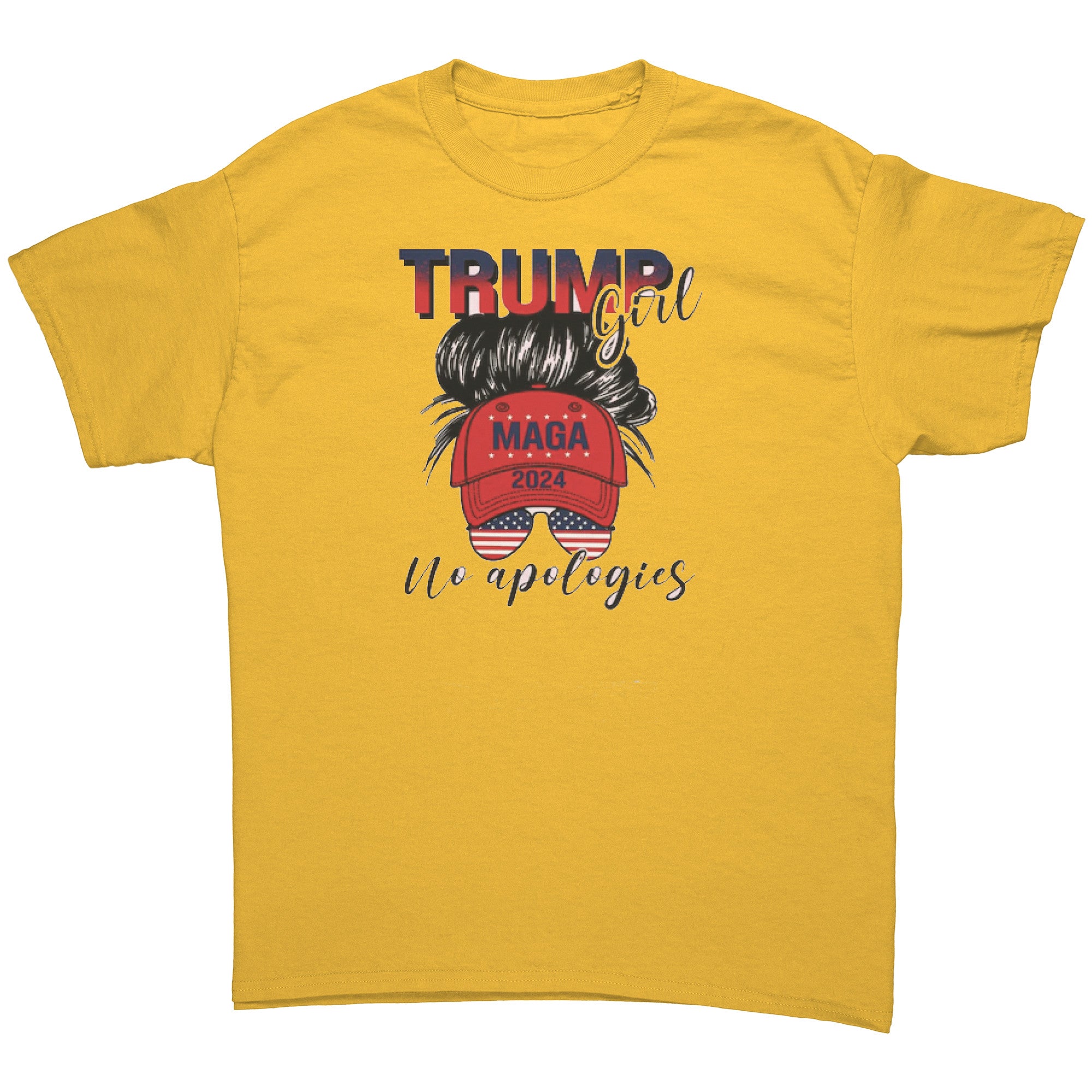 MAGA  Girl No Apologies T-Shirt-MakeAmericaGreatAgain