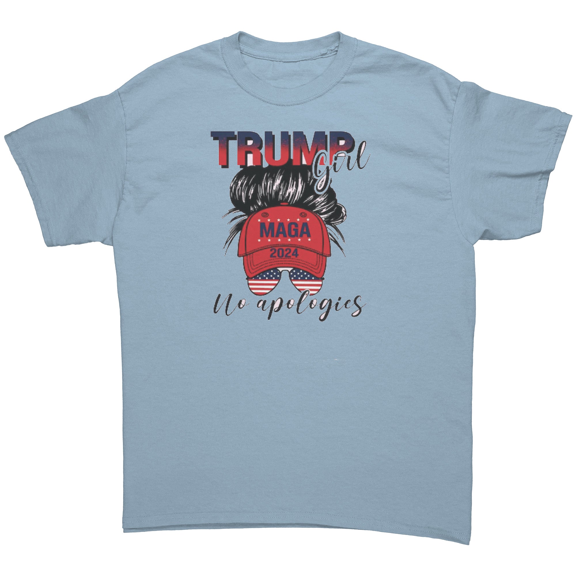 MAGA  Girl No Apologies T-Shirt-MakeAmericaGreatAgain