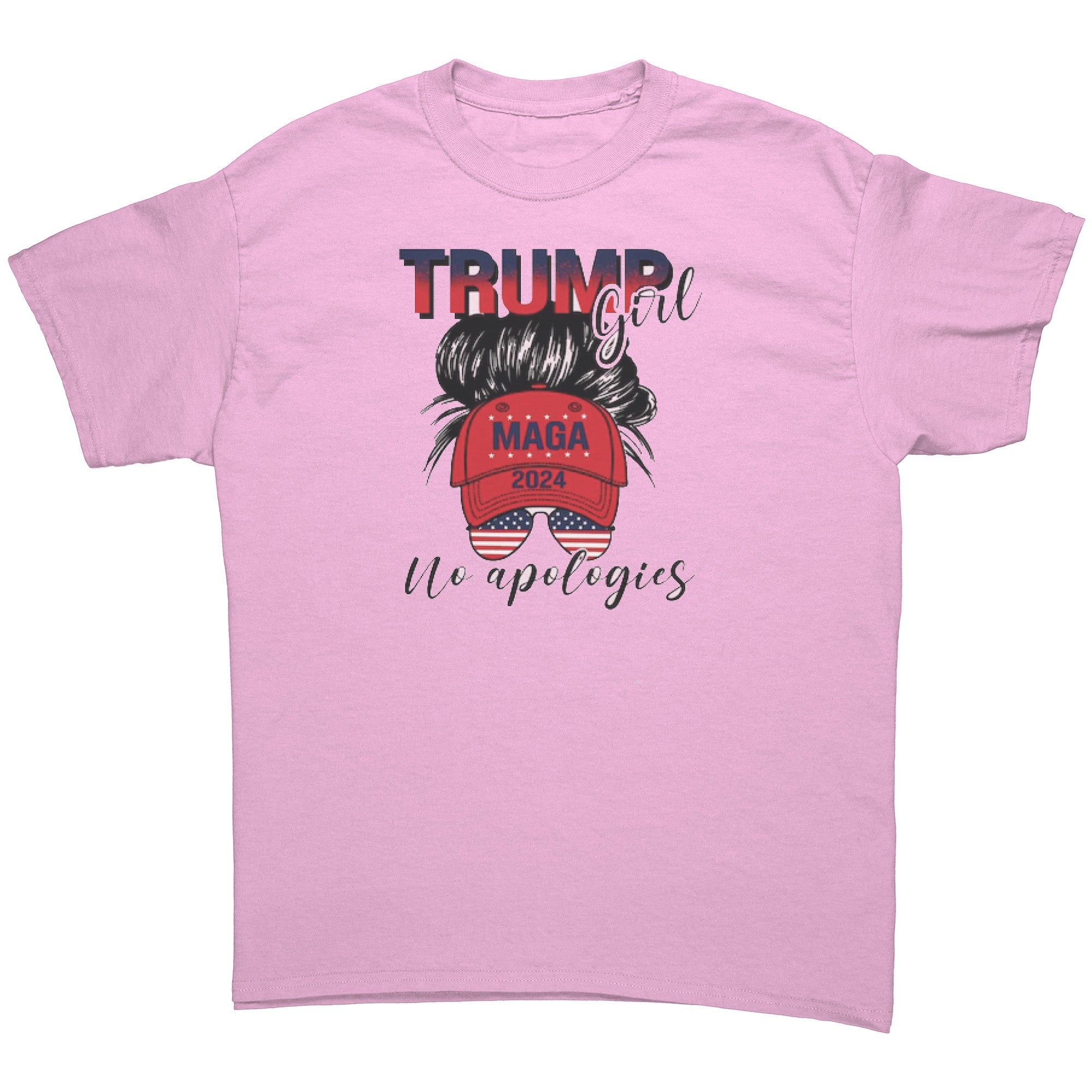 MAGA  Girl No Apologies T-Shirt-MakeAmericaGreatAgain