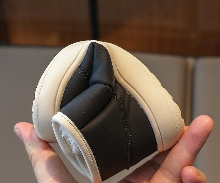 Baby fleece-lined thickened warm cotton snow boots