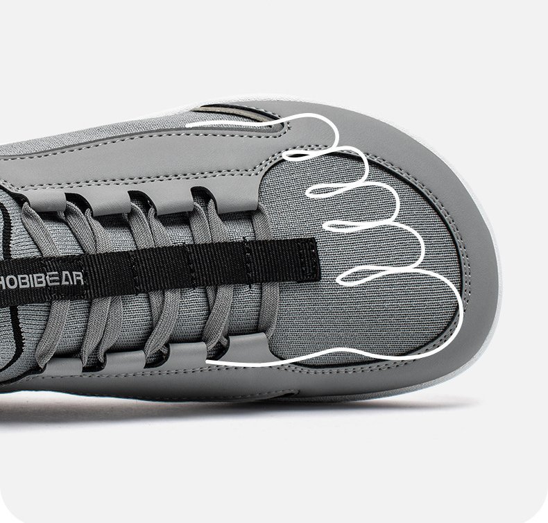 HOBIBEAR Men's Outdoor Casual Wide Last Shoes