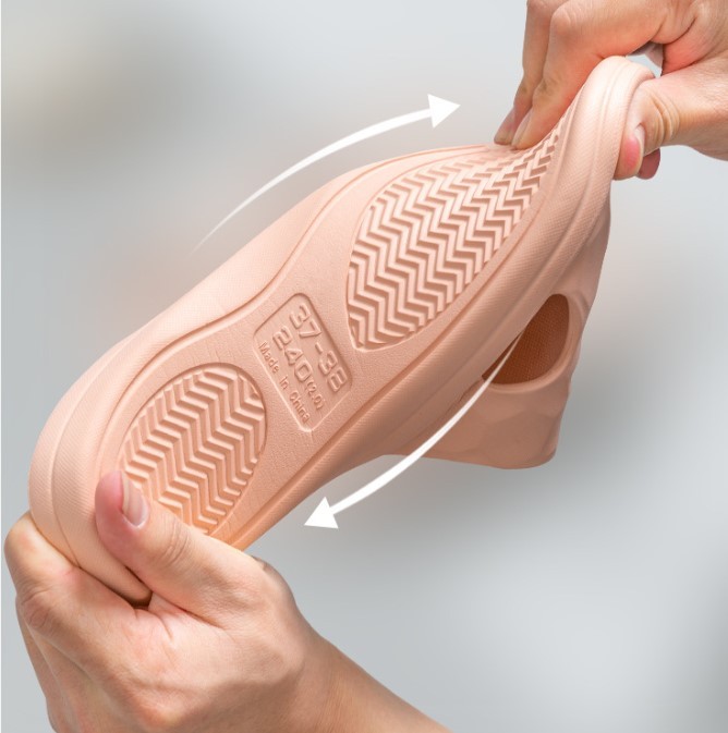 Men's and Women's Water Cube Home Non-Slip Slippers