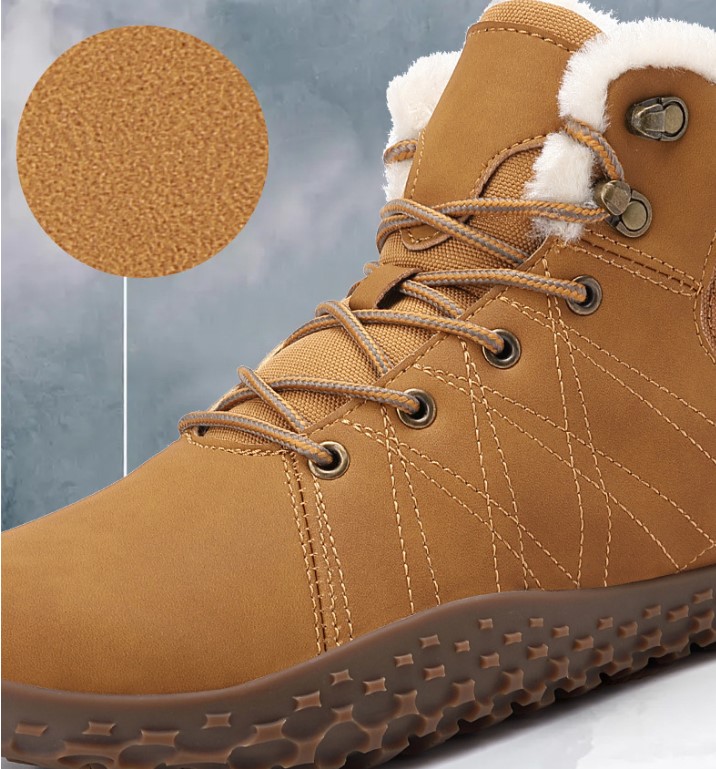 Men's Wide-Fit Casual High-Top Cotton Shoes