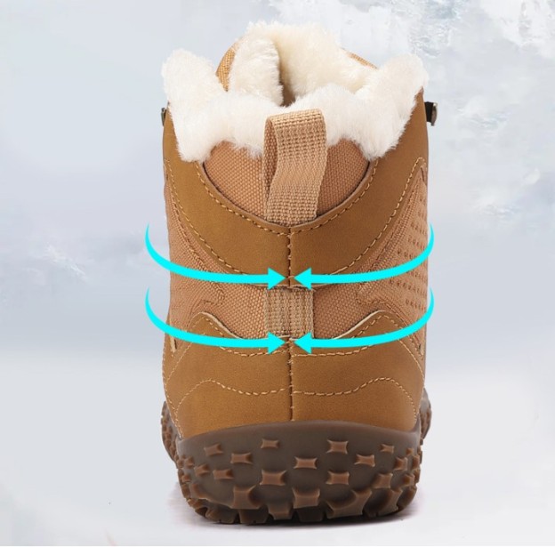 Men's Wide-Fit Casual High-Top Cotton Shoes