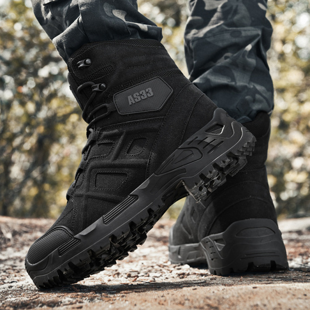 Plus Size Men's Military Boots, Outdoor Military Boots, Outdoor Running Shoes