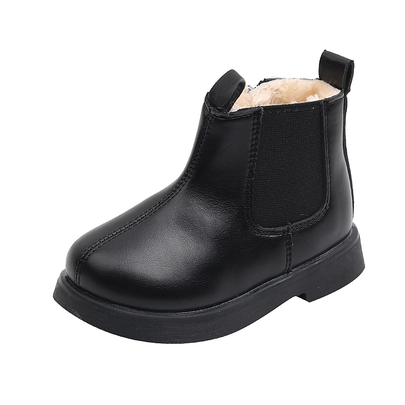 Boys' and girls' thermal-lined Martin boots