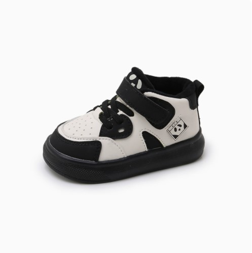 Boys' and Girls' Panda-style Warm Walking Shoes