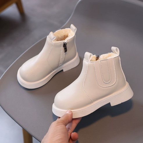 Boys' and girls' thermal-lined Martin boots